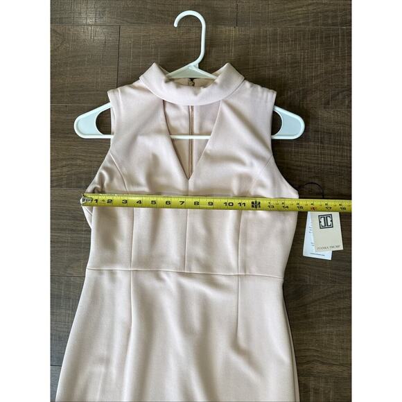 IVANKA TRUMP SLEEVELESS Pale PINK SHEATH DRESS, SIZE 6 NEW - Picture 4 of 5